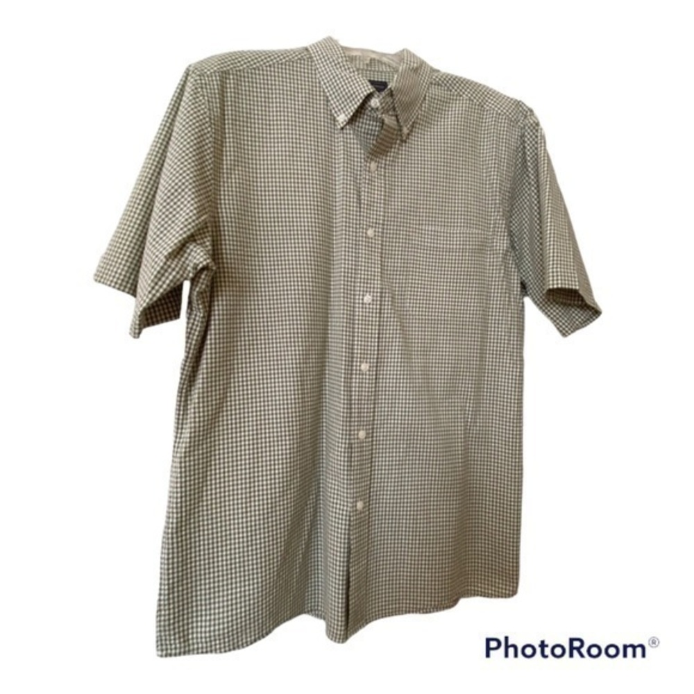 Saddlebred Short Sleeve Poplin Plaid Shirt